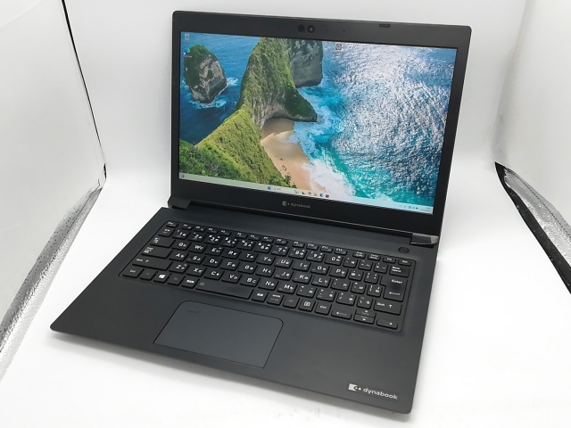 シャープ SHARP dynabook ノートパソコン ブラック S73/HS 中古