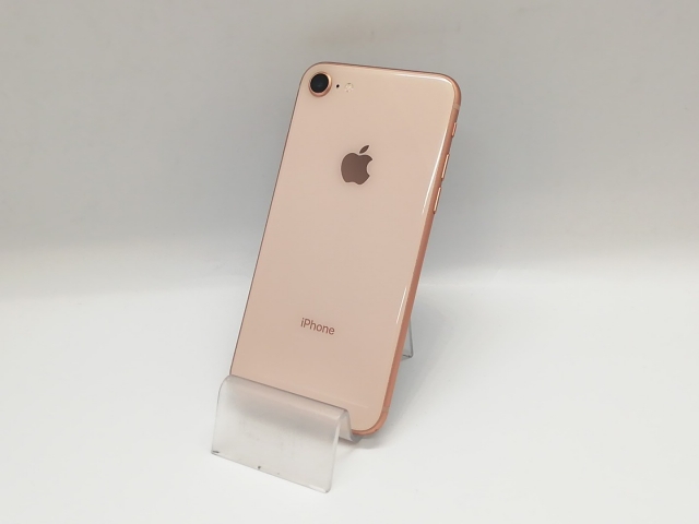 【中古】Apple SoftBank 【SIMロック解除済み】 iPhone 8 64GB ゴールド MQ7A2J/A【福岡天神】保証期間１ヶ月【ランクC】