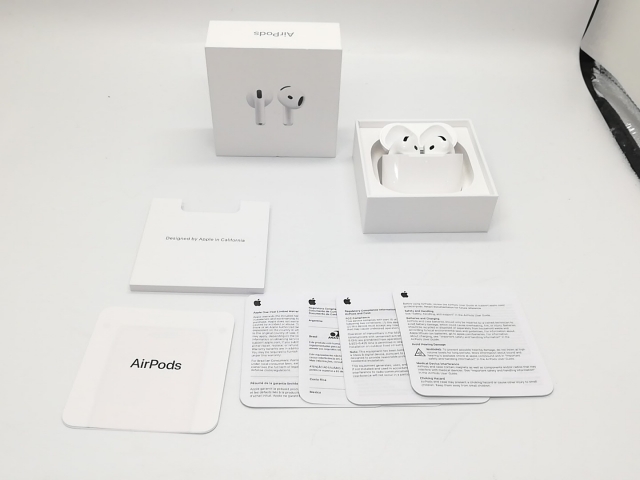 【中古】Apple AirPods 4 MXP63J/A【福岡筑紫】保証期間１ヶ月_6