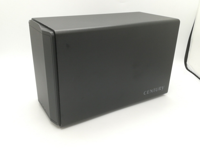 【中古】CENTURY CSB35U20GRH SOLID BOX 2BAY RAID対応 USB3.2Gen2x2　ケース【福岡天神】保証期間１週間