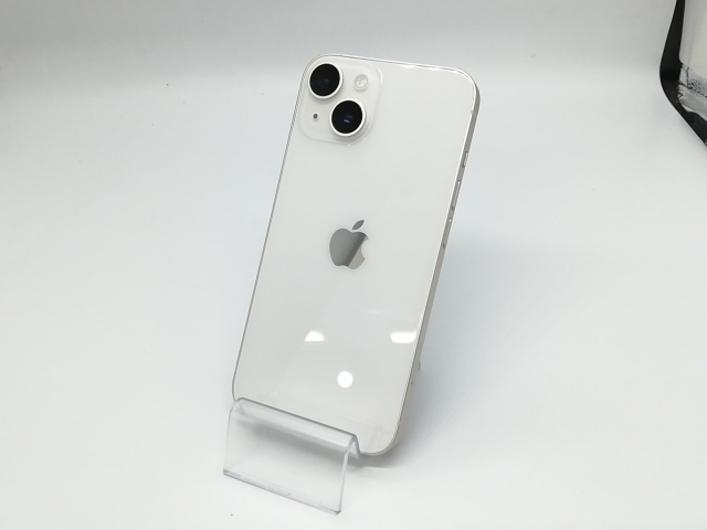 【中古】【赤ロム保証あり】Apple 楽天モバイル 【SIMフリー】 iPhone 14 128GB スターライト MPUQ3J/A【福岡天神】保証期間１ヶ月【ランクA】