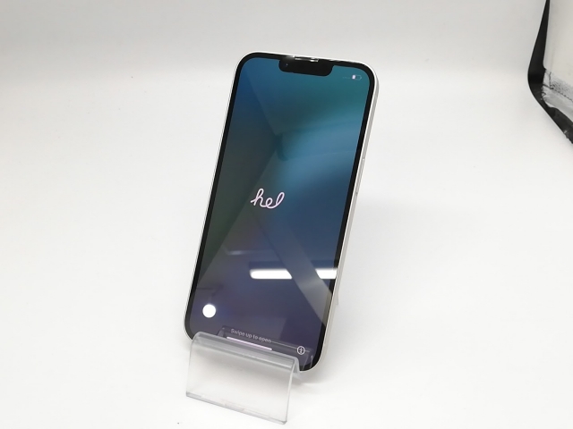 【中古】【赤ロム保証あり】Apple 楽天モバイル 【SIMフリー】 iPhone 14 128GB スターライト MPUQ3J/A【福岡天神】保証期間１ヶ月【ランクA】_1