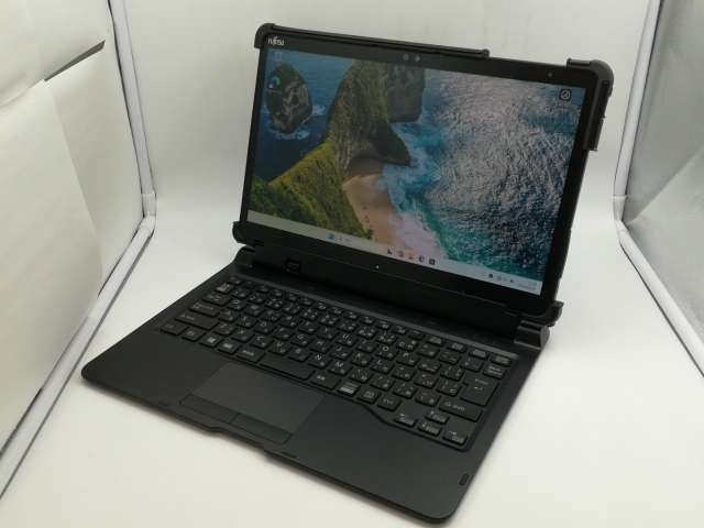 【中古】Fujitsu ARROWS Tab Q7310/DB FARQ26011 Secured-core PC非対応モデル【i5-10310U 4G 128G(SSD) WiFi 13.3LCD (タッチパネル)】【福岡筑紫】保証期間１ヶ月【ランクC】