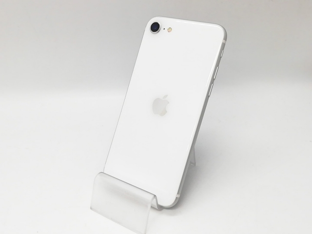 【中古】Apple docomo 【SIMロック解除済み】 iPhone SE（第2世代） 64GB ホワイト MHGQ3J/A（後期型番）【福岡天神】保証期間１ヶ月【ランクB】