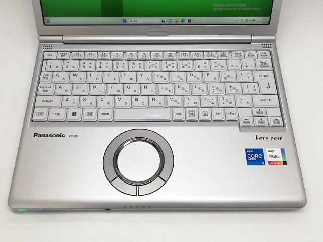 【中古】Panasonic Let's note SV1 CF-SV1RDLKS【i5-1145G7 16G 256G(SSD) WiFi 12LCD(1920x1200)】【京都】保証期間１ヶ月【ランクB】
