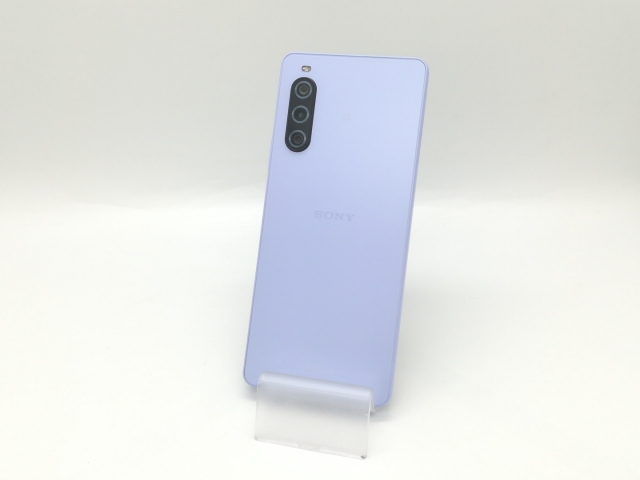 【中古】SONY SoftBank 【SIM無償性】 Xperia 10 V ラベンダー 6GB 128GB A302SO【福岡天神】言いはなつ継続期間１ヶ月【位置づけるB】