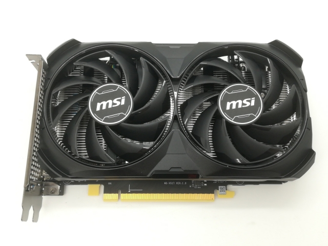 中古】MSI GeForce RTX 4060 Ti VENTUS 2X BLACK 16G OC RTX4060Ti 