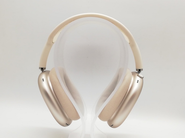 【中古】Apple AirPods Max（2024/USB-C） スターライト MWW53ZA/A【福岡天神】保証期間１ヶ月