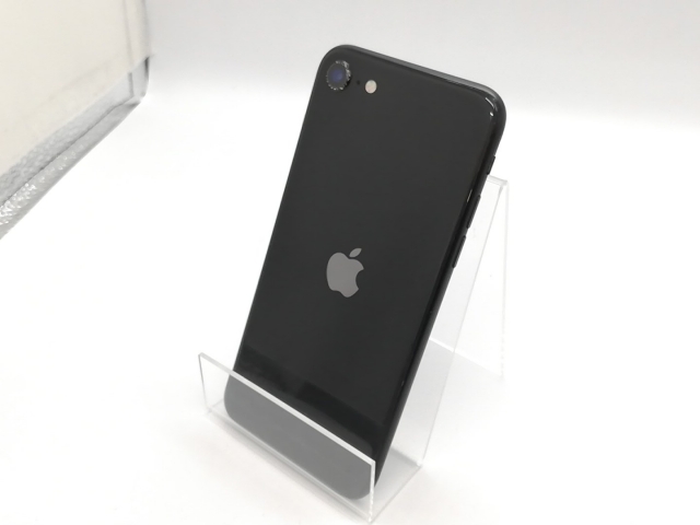【中古】Apple SoftBank 【SIMロック解除済み】 iPhone SE（第2世代） 64GB ブラック MHGP3J/A（後期型番）【福岡天神】保証期間１ヶ月【ランクC】