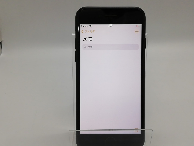 【中古】Apple SoftBank 【SIMロック解除済み】 iPhone SE（第2世代） 64GB ブラック MHGP3J/A（後期型番）【福岡天神】保証期間１ヶ月【ランクC】
