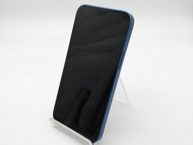 【中古】Apple 楽天モバイル 【SIMフリー】 iPhone 13 mini 128GB ブルー MLJH3J/A【鹿児島中町】保証期間１ヶ月【ランクB】_1