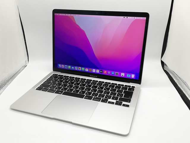 【中古】Apple MacBook Air 13インチ M1(CPU:8C/GPU:7C) 8GB/256GB シルバー MGN93J/A (M1・2020)【福岡天神】保証期間１ヶ月【ランクB】