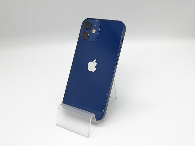 中古】Apple au 【SIMロック解除済み】 iPhone 12 mini 128GB ブルー 