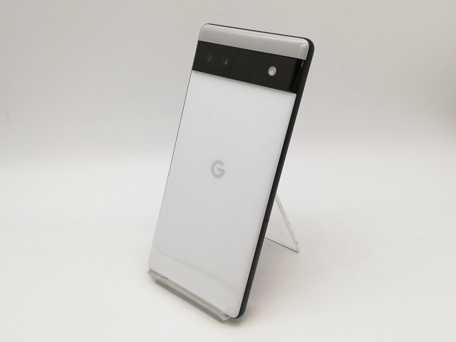 中古】Google 国内版 【SIMフリー】 Pixel 6a チョーク 6GB 128GB