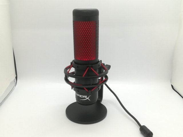 【中古】HyperX QuadCast HX-MICQC-BK USBスタンドアロンマイク【福岡天神】保証期間１週間【ランクB】 9,475円