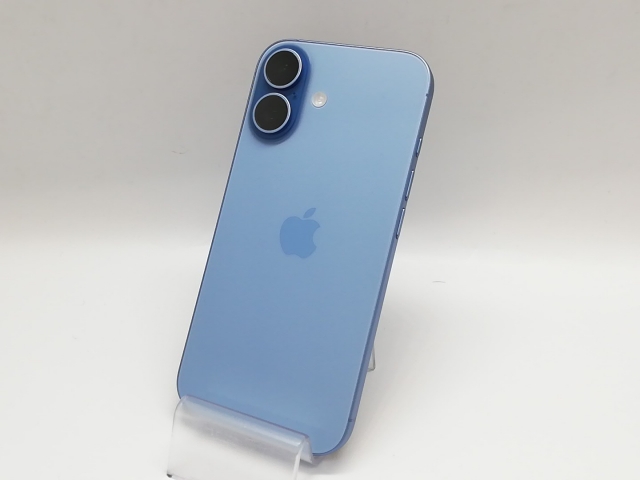 【中古】Apple au 【SIMフリー】 iPhone 17 256GB ミストブルー MG694J/A【福岡天神】保証期間１ヶ月【ランクA】