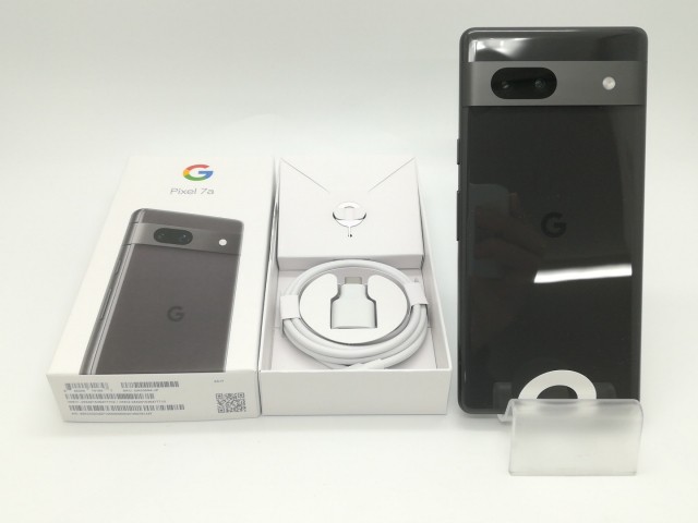 【未使用】Google docomo 【SIMフリー】 Pixel 7a チャコール 8GB 128GB G82U8【大須アメ横】保証期間３ヶ月