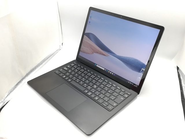 【中古】Microsoft Surface Laptop4 13インチ 【i7 1185G7 16G 256G】 LEB-00003 ブラック【仙台イービーンズ】保証期間１ヶ月【ランクC】