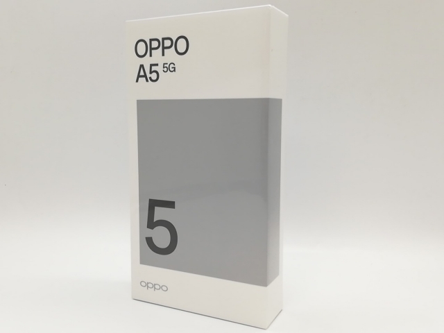 【未使用】Oppo au 【SIMフリー】 OPPO A5 5G 4GB 128GB グリーン OPG06【福岡天神】保証期間３ヶ月_1