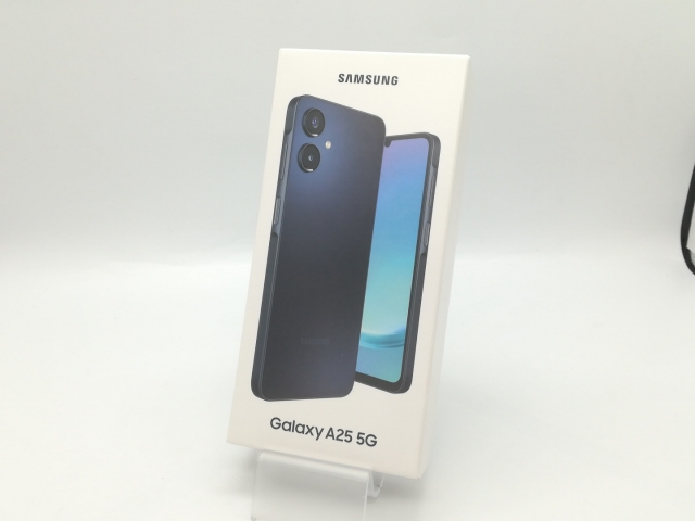 【未使用】SAMSUNG SoftBank 【SIMフリー】 Galaxy A25 5G ブラック 4GB 64GB SCSBB2【福岡天神】保証期間３ヶ月
