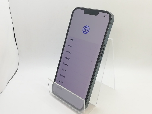 【中古】Apple docomo 【SIMフリー】 iPhone 13 Pro 256GB アルパイングリーン MNDY3J/A【熊本】保証期間１ヶ月【ランクB】_1