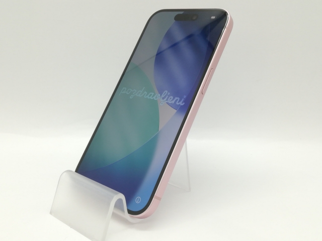【中古】Apple 国内版 【SIMフリー】 iPhone 15 256GB ピンク MTMP3J/A【福岡天神】保証期間１ヶ月【ランクB】_1