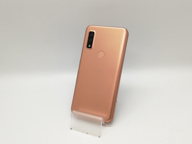 中古】Fujitsu au 【SIMフリー】 arrows We ローズゴールド 4GB 64GB