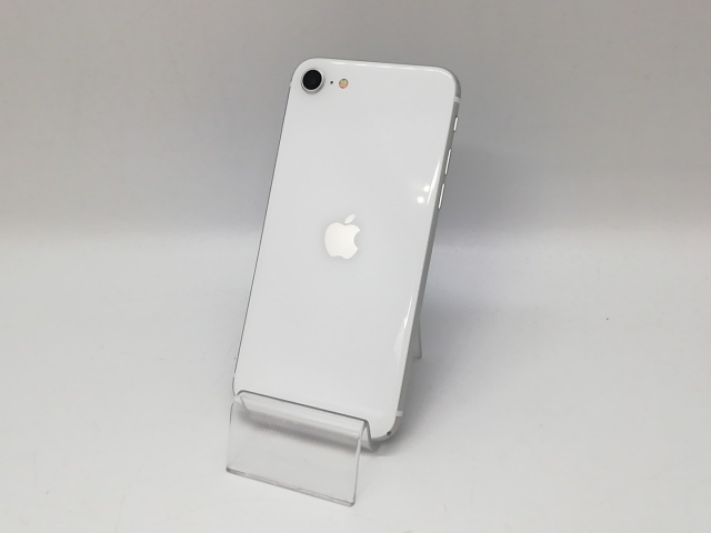 【中古】Apple SoftBank 【SIMロック解除済み】 iPhone SE（第2世代） 64GB ホワイト MHGQ3J/A（後期型番）【福岡天神】保証期間１ヶ月【ランクC】