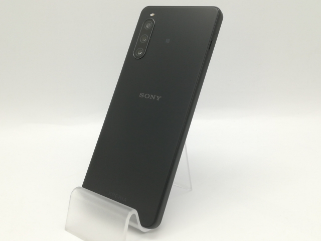 【中古】SONY SoftBank 【SIMフリー】 Xperia 10 IV ブラック 6GB 128GB A202SO【福岡天神】保証期間１ヶ月【ランクB】