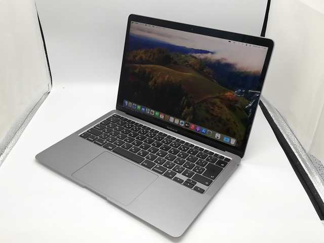 【中古】Apple MacBook Air 13インチ M1(CPU:8C/GPU:7C) 8GB/256GB スペースグレイ MGN63J/A (M1・2020)【福岡天神】保証期間１ヶ月【ラ