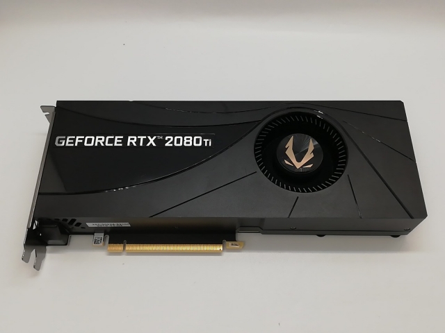【中古】ZOTAC GAMING GeForce RTX 2080 Ti Blower（ZT-T20810A-10P） RTX2080Ti/11GB(GDDR6)/PCI-E【福岡天神】言いはなつ継続期間１週