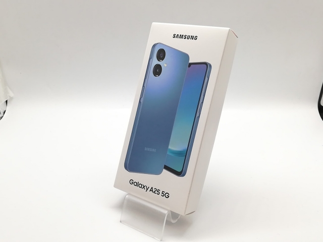 未使用】SAMSUNG SoftBank 【SIMフリー】 Galaxy A25 5G ブルー 4GB