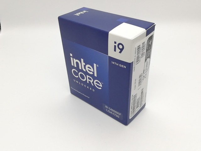 【未使用】Intel Core i9-14900KF(3.2GHz) Box LGA1700/24C(P:8C/E:16C)/32T/L3 36M/PBP125W【福岡天神】保証期間１週間