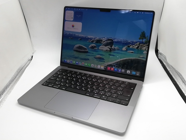 【中古】Apple MacBook Pro 14インチ M1 Pro(CPU:8C/GPU:14C) 16GB/512GB スペースグレイ MKGP3J/A (14インチ, 2021)【福岡天神】保証期間１ヶ月【ランクC】