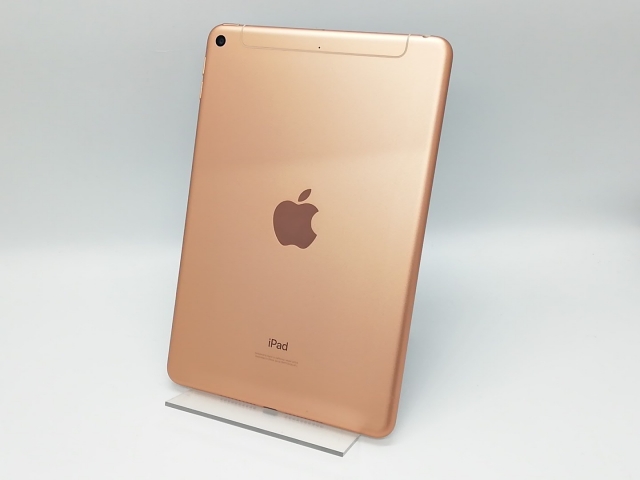 【中古】Apple 国内版 【SIMフリー】 iPad mini（第5世代/2019） 256GB ゴールド MUXE2J/A【大須2】保証期間１ヶ月【ランクB】