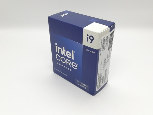 【未使用】Intel Core i9-14900KF(3.2GHz) Box LGA1700/24C(P:8C/E:16C)/32T/L3 36M/PBP125W【福岡天神】保証期間１週間