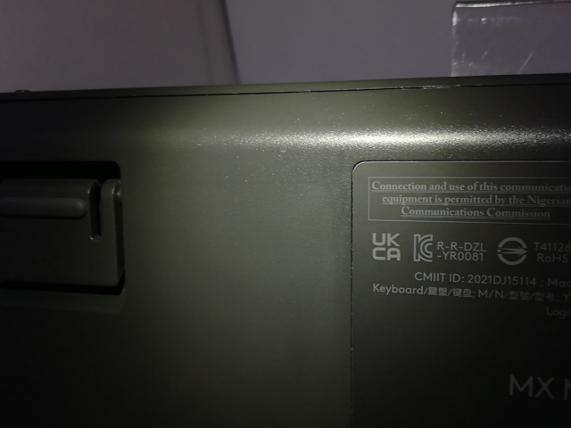 【中古】Logicool MX MECHANICAL MINI Tactile Quiet KX850CT 茶軸 [グラファイト]【福岡天神】保証期間１週間_8