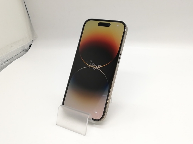 【中古】Apple docomo 【SIMフリー】 iPhone 14 Pro 128GB ゴールド MQ073J/A【熊本】保証期間１ヶ月【ランクA】_1