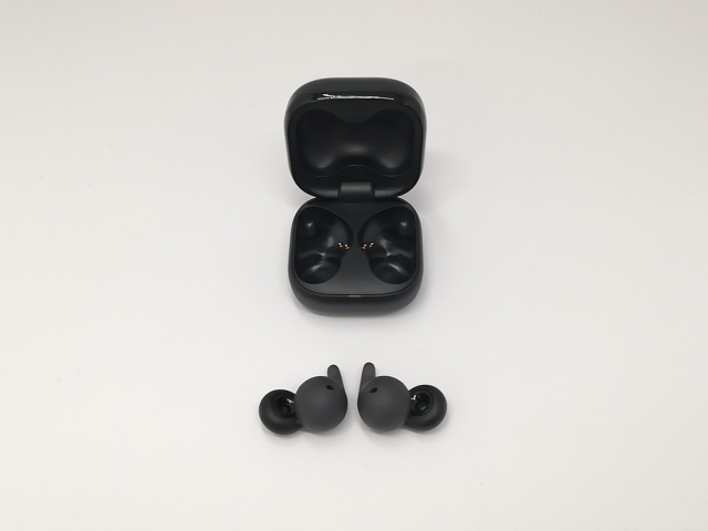 中古】SONY LinkBuds Open WF-L910 (B) [ブラック]【福岡天神】保証