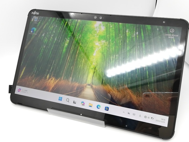 【中古】Fujitsu ARROWS Tab Q7311/FB FARQ27011 Secured-core PC非対応モデル【i5-1145G7 8G 128G(SSD) WiFi 13.3LCD (タッチパネル)】【アリオ倉敷】保証期間１ヶ月【ランクC】