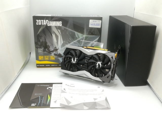 【中古】ZOTAC GAMING GeForce RTX 2060 Twin Fan(ZT-T20600F-10M) RTX2060/6GB(GDDR6)/PCI-E【小倉駅前】保証期間１週間_7