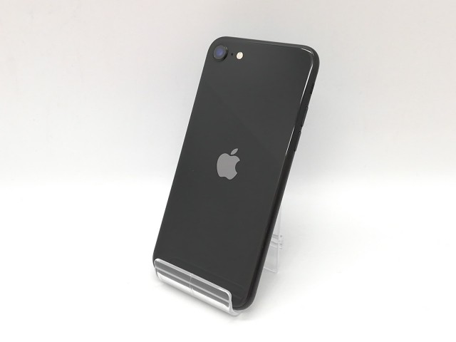 【中古】Apple docomo 【SIMロック解除済み】 iPhone SE（第2世代） 128GB ブラック MXD02J/A【福岡天神】保証期間１ヶ月【ランクC】