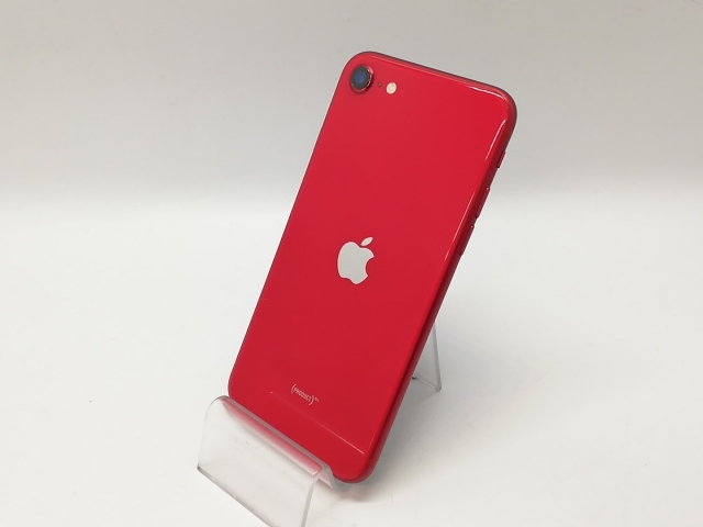 【中古】Apple au 【SIMロック解除済み】 iPhone SE（第2世代） 64GB (PRODUCT)RED MHGR3J/A（後期型番）【福岡天神】保証期間１ヶ月【ランクC】