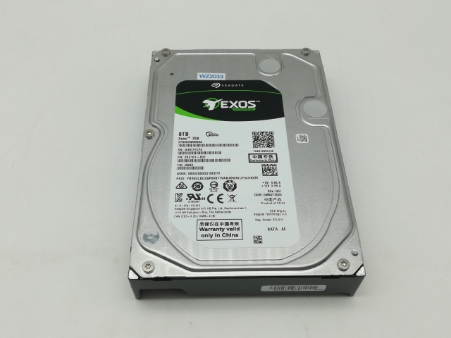 【中古】Seagate ST8000NM000A 8TB/7200rpm/256MB/6Gbps【広島】保証期間１週間の通販は 10,872円
