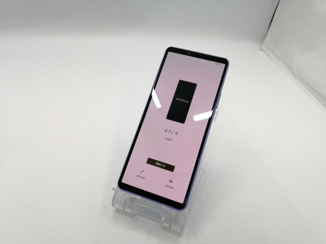 中古】SONY au 【SIMフリー】 Xperia 10 IV ラベンダー 6GB