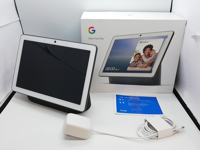 【中古】Google Nest Hub Max チャコール GA00639-JP【立川フロム中武】保証期間１週間【ランクA】