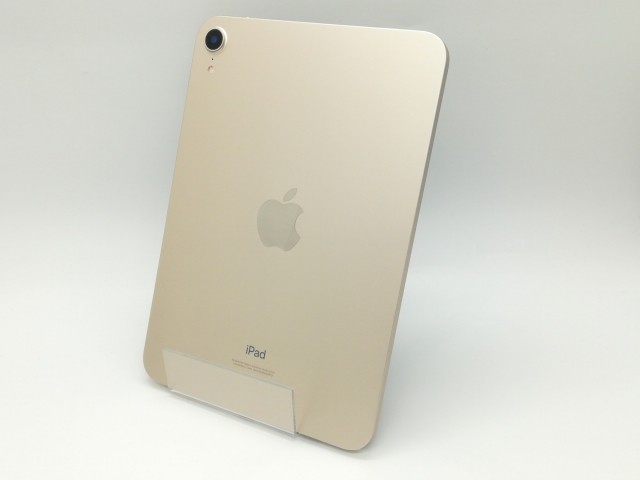 【中古】Apple iPad mini（第6世代/2021） Wi-Fiモデル 64GB スターライト MK7P3J/A【福岡天神】保証期間１ヶ月【ランクA】