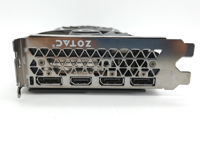 【中古】ZOTAC GAMING GeForce RTX 2070 SUPER Twin Fan（ZT-T20710F-10P） RTX2070SUPER/8GB(GDDR6)/PCI-E【秋葉2号】言いはなつ継続期間１週