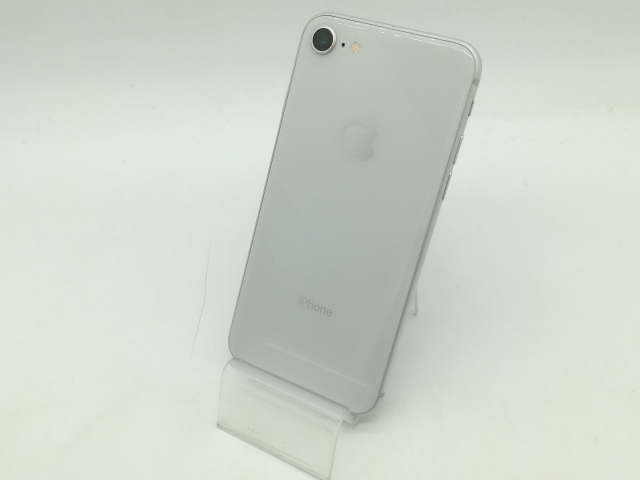 【中古】Apple au 【SIMロック解除済み】 iPhone 8 64GB シルバー MQ792J/A【OSU301】保証期間１ヶ月【ランクC】