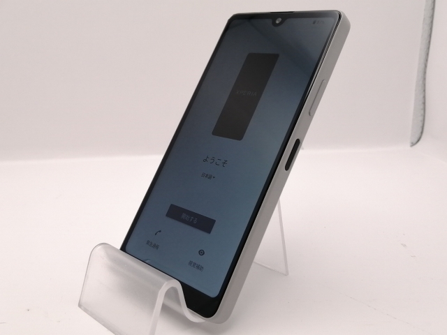 SIMフリー Xperia Ace III au グレー ケース付き 未使用 Xperia Ace
